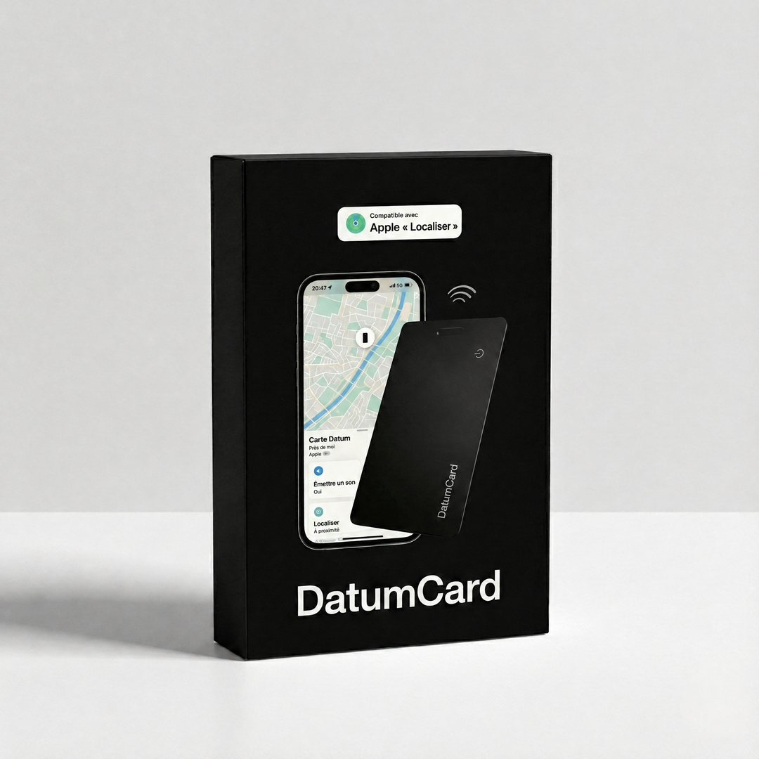 DatumCard, la carte traceur ultrafine de 1,8 mm pour portefeuille, compatible avec Localiser d’Apple — image 10