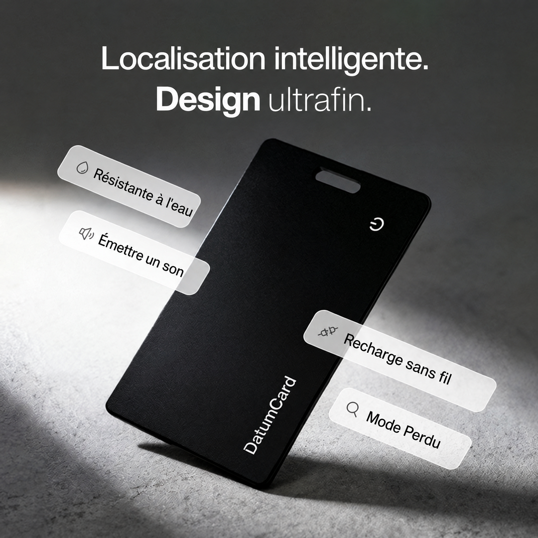 DatumCard, la carte traceur ultrafine de 1,8 mm pour portefeuille, compatible avec Localiser d’Apple — image 9